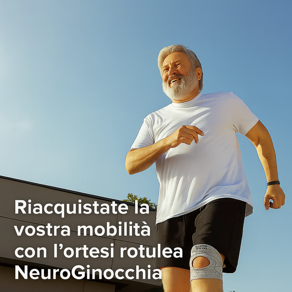 Ginocchiera Rotulea NeuroGinocchia — Riallinea l’Articolazione del Ginocchio Durante i Tuoi Movimenti